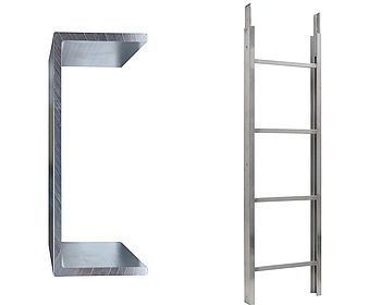 Ladder section 150/200 kg - 2 m